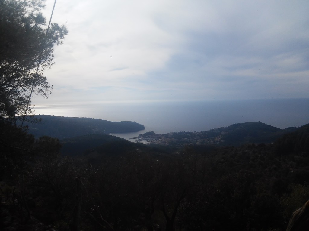 Port Soller und Cap Muleta von oben