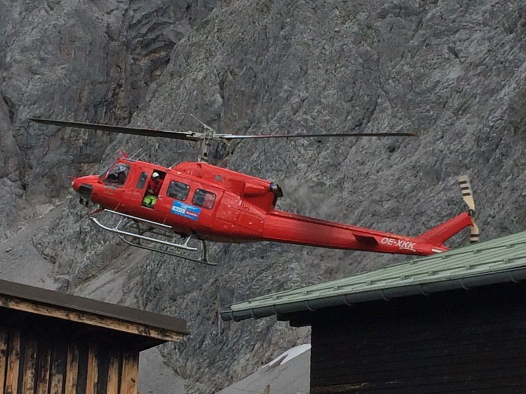 Helikopter im Einsatz