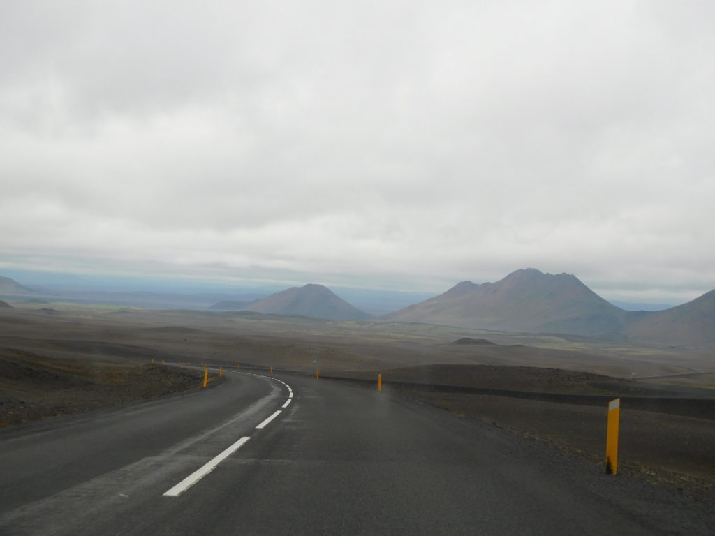 Blick über die Ebene beim Dettifoss