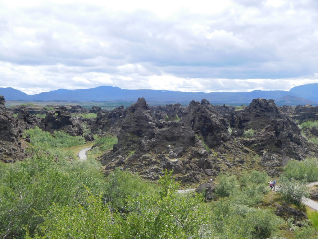 Die Formationen bei Dimmuborgir